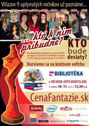 Cena Fantázie 2012 pozvánka na Bibliotéku