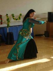 Indická tanečnica s mečom