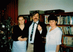 Vlado s manželkou a dcérou Táňou