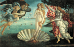 Zrodenie Venuše podľa Botticelliho