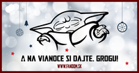 A na Vianoce si dajte! Grogu!