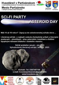 Deň asteroidov 2023 – súťaž sci-fi poviedok na tému asteroidy – planétky