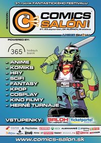 Pozvánka: Comics Salón 2018 – festival popkultúry
