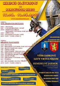 Pozvánka: Hradné slávnosti na Kamenickom hrade