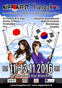 Pozvánka: Nipponfest a Hangukon 2016