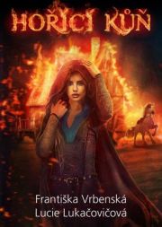 Hořící kůň - obálka