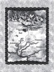 Dračia cárovná - mapa
