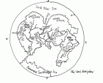 Gethen - Zem, zdroj: http://www.ursulakleguin.com/