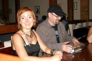 Istrocon 2011 - autogramiáda Juraja Červenáka a Lucie Droppovej