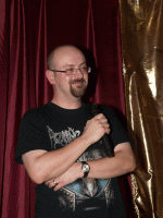 Krst DP - šťastný autor Juraj Červenák (foto: Miloš Lacika)