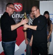 Martinus CeFa 2013 - Ďuro Červenák odovzdáva cenu víťazovi