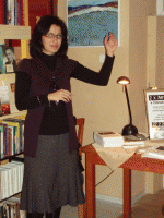 Pani Harmanová z vydavateľstva Artis Omnis