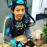 Thekla Hutyrova - pripravená na motion capture