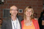 tricon 2010 - spisovateľ Steven Erikson a slovenská fanka ;-)