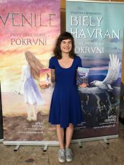 Valentína Sedíleková - krst Bieleho havrana