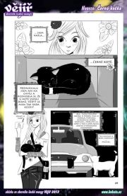 Vějíř 2013 - ukážka - Černá kočka