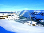 Vodopád Gullfoss-Dagur
