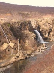 Vodopád Magnúsarfoss, Island-Lilja